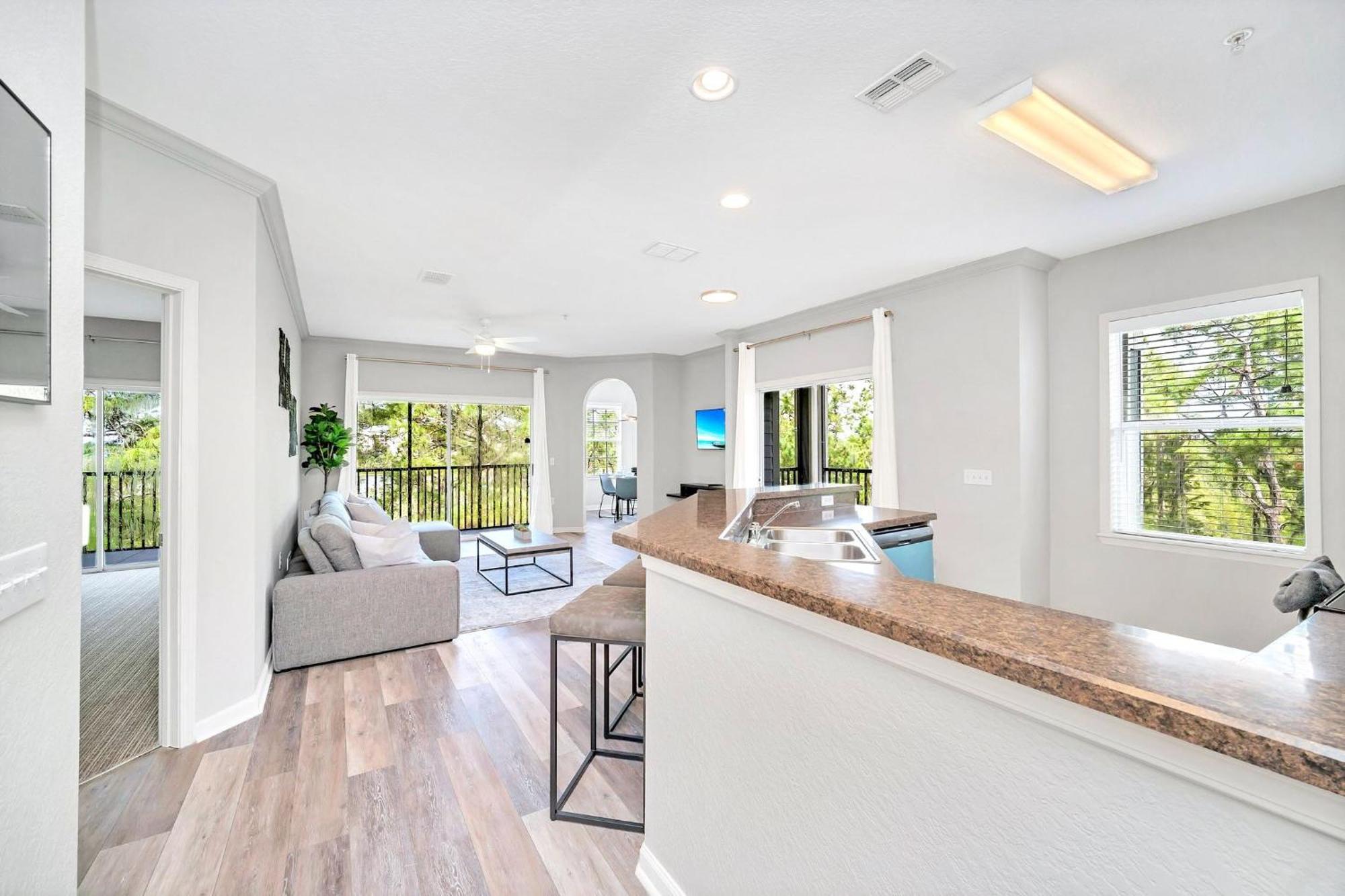 Near Disney - 3Br Condo - Games Pool & Sauna Orlando Bagian luar foto